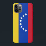 venezuela vlag iPhone 11 pro hoesje<br><div class="desc">In 2006 werd de huidige vlag van Venezuela met acht sterren ingevoerd. Het basisontwerp omvat een horizontale driekleur van geel, blauw en rood, die dateert van de oorspronkelijke vlag die in 1811 werd geïntroduceerd in de Venezolaanse Onafhankelijkheidsoorlog. Verdere wijzigingen zijn onder meer een set sterren, meerdere veranderingen in de plaatsing...</div>