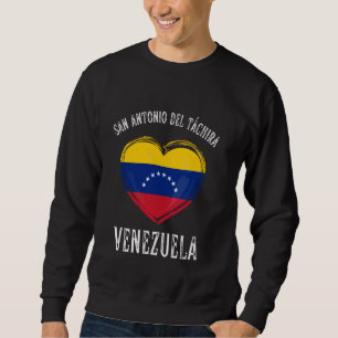 Venezuela Vlag Hart San Antonio del Tachira Stad Trui