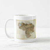 Venezuela Vlag + Kaart Mok (Links)