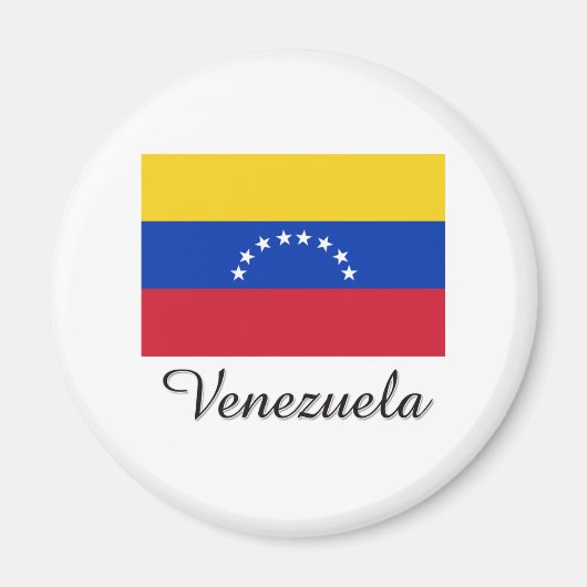 Venezuela vlag ontwerp magneet (Voorkant)