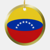 Venezuela Vlag Ornament (Achterkant)