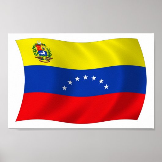 Venezuela Vlag Poster Print (Voorkant)
