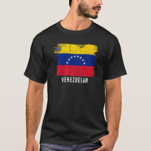 Venezuela Vlag Venezolaans & Trots op mijn RO T-shirt