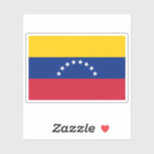 Venezuela vlag vinyl stickers (Vel)