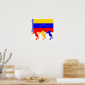 Venezuela - Voetbalspelers Poster (Keuken)
