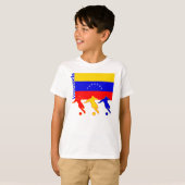 Venezuela - Voetbalspelers T-shirt (Voorkant volledig)