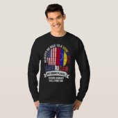Venezuelan American We know Places where Venezuela T-shirt (Voorkant volledig)