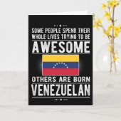 Venezuelan Flag Venezuela Proud Venezuelan Roots Kaart (Gele Bloem)