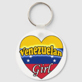 Venezuelan Girl Sleutelhanger (Voorkant)