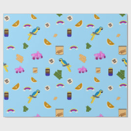 Venezuelan motifs cadeaupapier