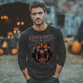Vengeance Warrior Halloween Tri-Blend Shirt