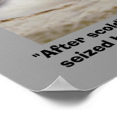 vengeful Grumpy kat met Charlotte Gray Quote Poster (Hoek)