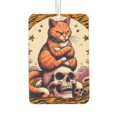 Vengeful Orange Cat, Skulls and Moon Luchtverfrisser (Achterkant)