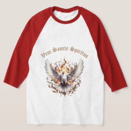 Veni Sancte Spiritus - Kom Heilige Geest Raglan T-shirt