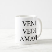 Veni Vidi Amavi Koffiemok (Voorkant rechts)