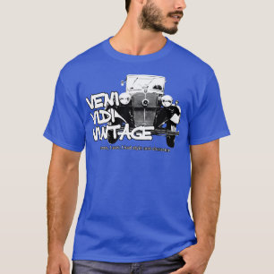 Veni Vidi  Ik kwam zag ik had stijl en cha T-shirt
