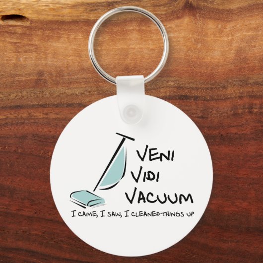 Veni Vidi Vacuum Sleutelhanger (Voorkant)