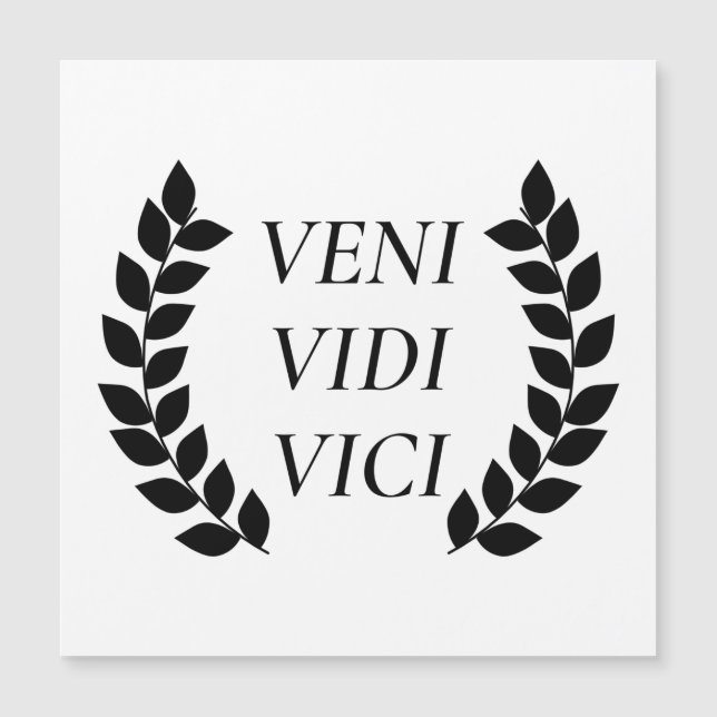 Veni Vidi Vici (Voorkant)