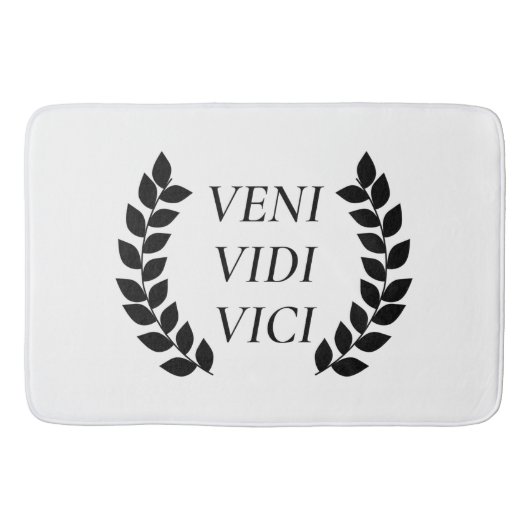 Veni Vidi Vici Badmat (Voorkant)