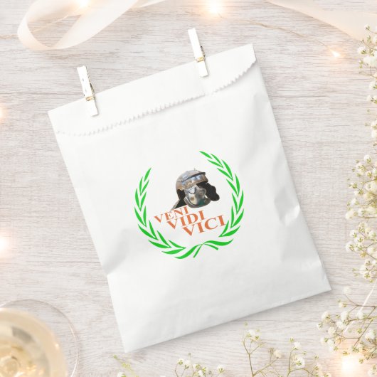 Veni Vidi Vici Bedankzakje (Geknipt)