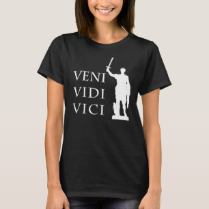 Veni vidi vici caesar citaat uit de Romeinse gesch T-shirt