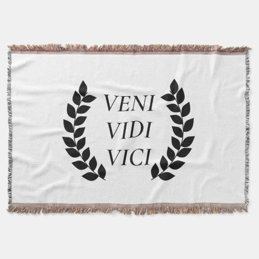 Veni Vidi Vici Deken (Voorkant)