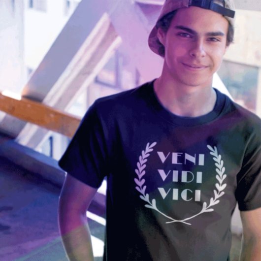Veni Vidi Vici Funny Gamer Atleet Afstuderen T-shirt