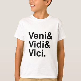 Veni Vidi Vici   Ik kwam, ik zag, ik overwon Caesa T-shirt