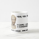 Veni, Vidi, Vici... ik kwam, ik zag, ik veroverde Koffiemok (Center)