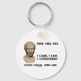 Veni, Vidi, Vici... ik kwam, ik zag, ik veroverde Sleutelhanger