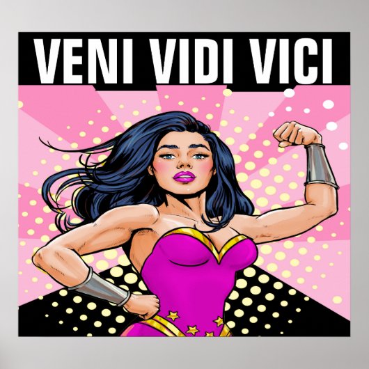 Veni Vidi Vici - IK VEROORDEELD Poster (Voorkant)