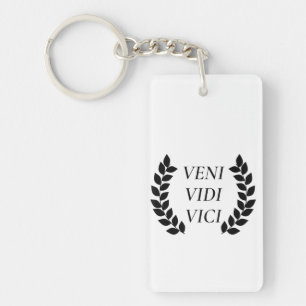 Veni Vidi Vici ik zag dat ik veroverd was Sleutelhanger