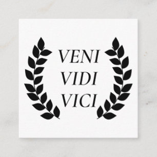 Veni Vidi Vici Informatiekaartje