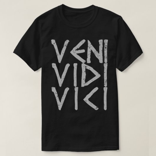 VENI VIDI VICI Julius Caesar T-shirt (Design voorkant)
