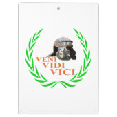 Veni Vidi Vici Klembord (Achterkant)