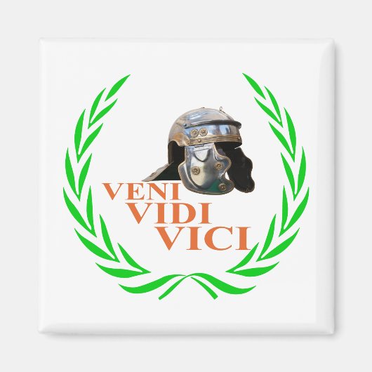 Veni Vidi Vici Magneet (Voorkant)