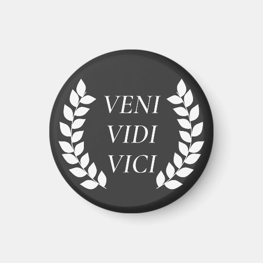 Veni Vidi Vici Magneet (Voorkant)