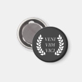 Veni Vidi Vici Magneet (Voorkant / Achterkant)