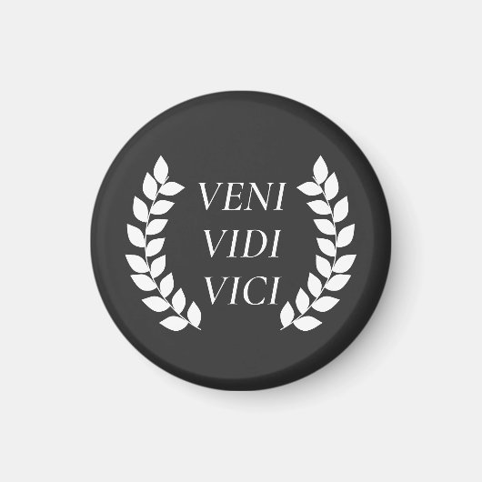 Veni Vidi Vici Magneet (Voorkant)