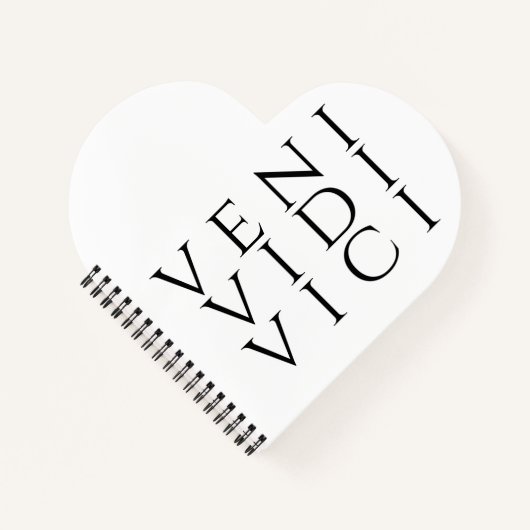 Veni Vidi Vici Notitieboek (Voorkant)