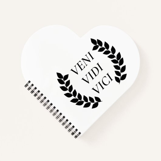 Veni Vidi Vici Notitieboek (Voorkant)