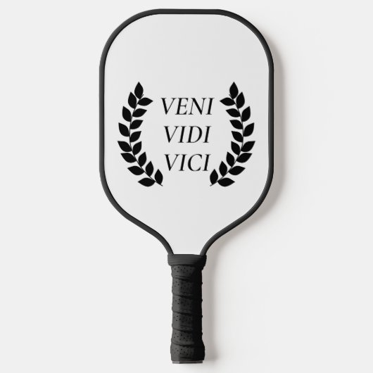 Veni Vidi Vici Pickleball Paddle (Voorkant)