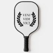 Veni Vidi Vici Pickleball Paddle (Achterkant)