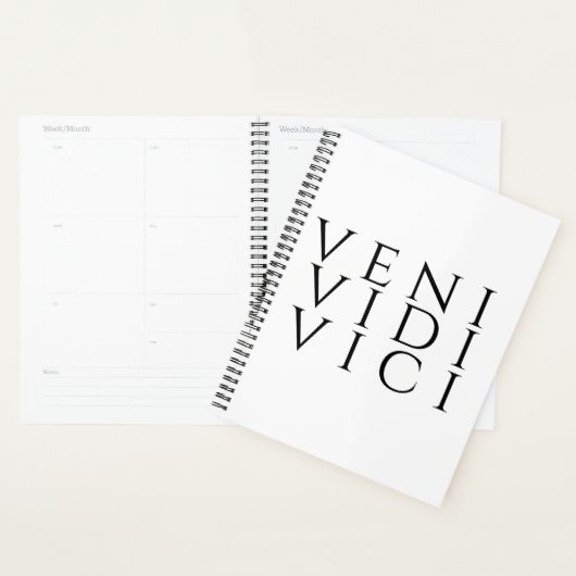 Veni Vidi Vici Planner (Display)