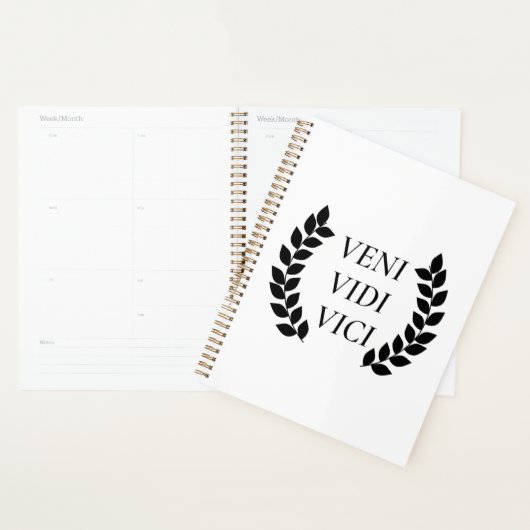 Veni Vidi Vici Planner (Display)