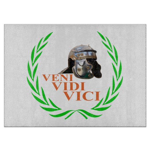 Veni Vidi Vici Snijplank (Voorkant)