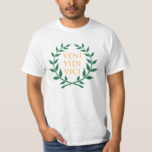VENI VIDI VICI T-SHIRT (Voorkant)