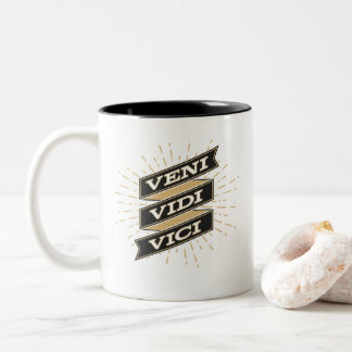 Veni Vidi Vici Tweekleurige Koffiemok