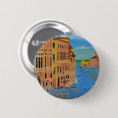 Venice3.JPG Ronde Button 5,7 Cm (Voorkant /achterkant)