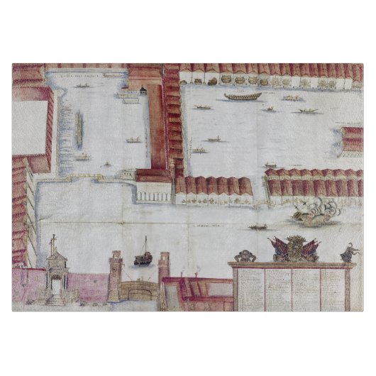 VENICE: ARSENALE SNIJPLANK (Voorkant)